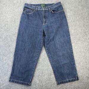 Vintage Lauren Jeans Co Jeans Womens 10 30x21 Blue Denim High Rise Mom Y2K